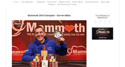 Desktop Screenshot of mammothpoker.com