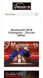 Mobile Screenshot of mammothpoker.com